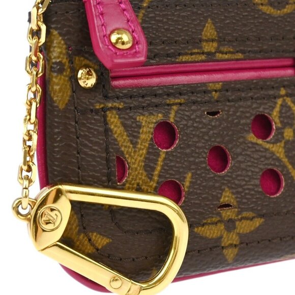 Louis Vuitton Monogram Perfo Pochette Cles Coin Purse M95223 SP0046 124906 - Picture 4 of 12